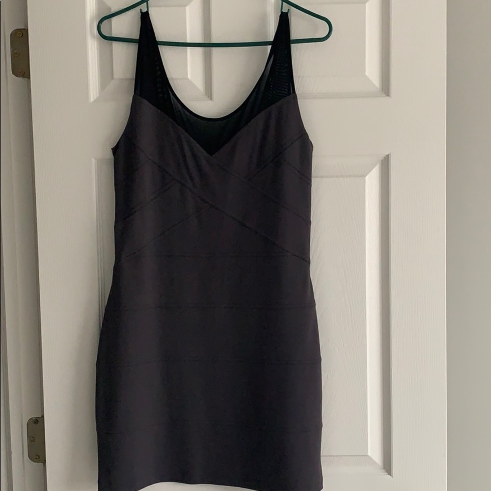 Gray mini dress from Express